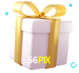Receba seus bônus de boas-vindas no 56PIX BET